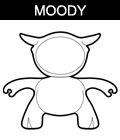 moody template