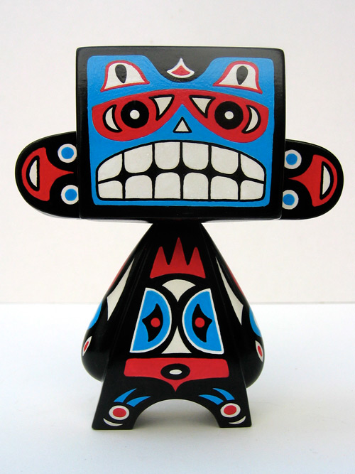 Dancing Salmon Totem - Ryan Crippen